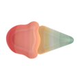 thumbnail image 1 of Home Trends Bamboo Melamine ice cream serve bowl, rainbow, 1 of 3