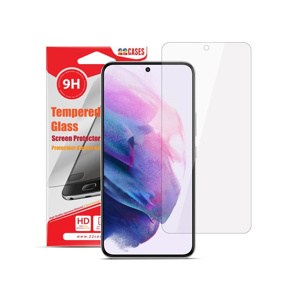 22 Cases Tempered Glass Screen Protector for Samsung Galaxy S23 /Galaxy S22
