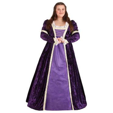 Déguisement de Jeune Fille Royale pour Femme Grande Taille