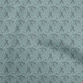 thumbnail image 1 of oneOone Georgette Viscose Turquoise Green Fabric Paisley Craft Projects Decor Fabric Printed By The Yard 42 Inch Wide, 1 of 5