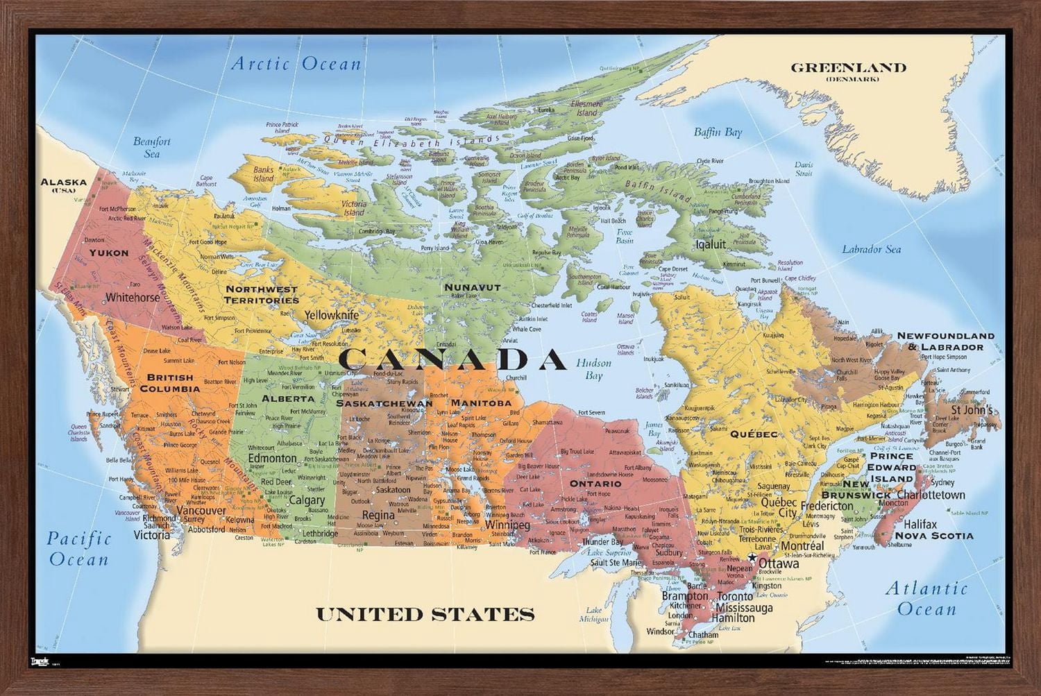 Carte - Canada