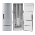 thumbnail image 3 of Mini Fridge, Compact Mini USB Fridge Freezer Cans Drink Beer Cooler Warmer Portable Small Refrigerator For Travel Car Office Use, 3 of 8