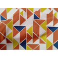 thumbnail image 4 of oneOone Cotton Poplin Fabric Parallelogram & Triangle Geometric Printed Fabric 1 Yard 56 Inch Wide, 4 of 4