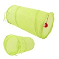 thumbnail image 4 of Interactive Cat Tunnel Toy, Negative Emotion Reduction Polyester Cat Tunnel  For Cats For Rabbits For Puppies Royal Blue,Fluorescent Green, 4 of 8