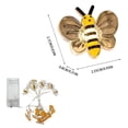 thumbnail image 3 of Outdoor String Lights,Bee Light String Bee Shaped Lamp Holiday Decoration Led Copper Lamp Prop,Led String Lights,Outdoor Lights String,Outdoor Holiday Decorations, 3 of 8