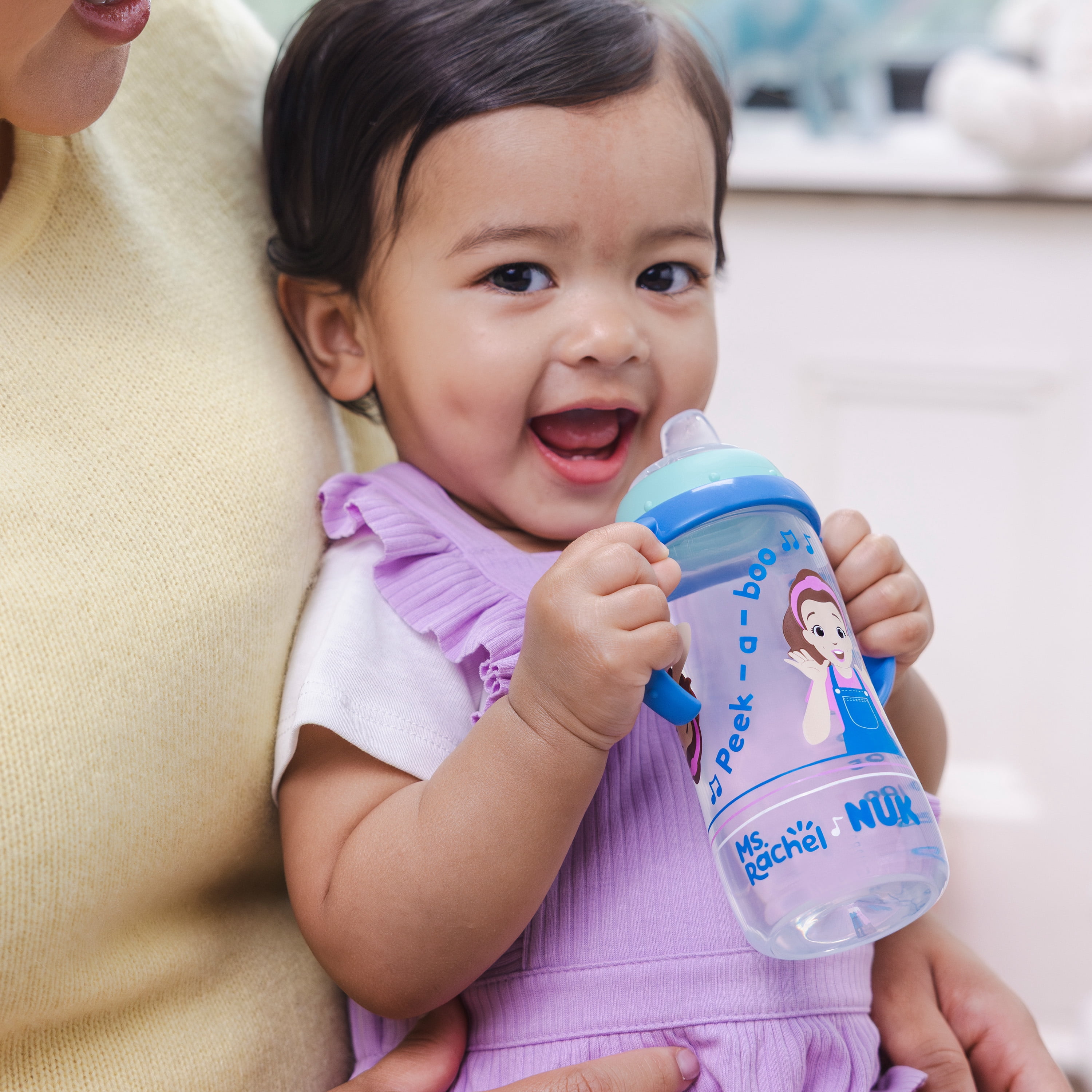 Gobelet d’apprentissage NUK Mme Rachel, 8+ mois, 300 ml (10 oz)