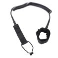 thumbnail image 2 of 9.8ft Surf Leash Spiral 7mm Thickness TPU Coiled Paddle Board Leash Paddleboard Rope for Surfing and Paddleboarding, 2 of 7