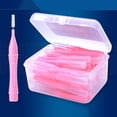 thumbnail image 2 of 40pcs Interdental Brush Ultra Fine Toothpick Soft Floss Stick interdental toothpick Tooth Floss Head Toothpick Cleaning Tool, 2 of 9