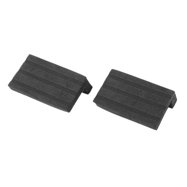 2 Packs de Cerceau de Grosse Caisse Mousse Cerceau de Garde Pads Non Slip Batterie Douce Kit Fixe Coton