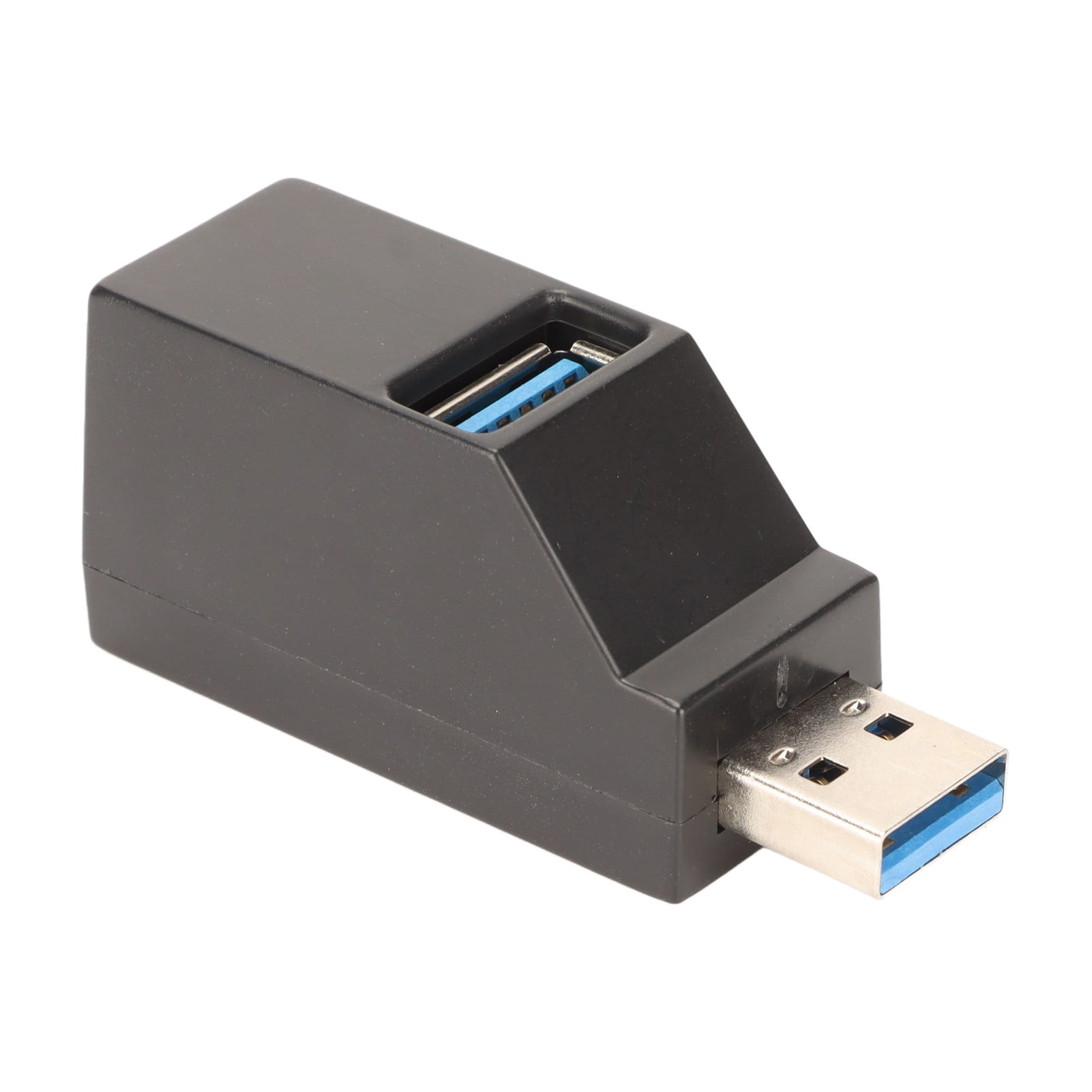 Portable Mini USB Port Splitter, High Performance USB 3.0 Splitter Adapter Extender Hub, 3 USB Port Hub Dock For Laptop, Notebook, And PC Computer