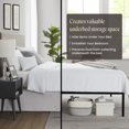 thumbnail image 5 of SGI Bedding 11 Inch Pleated Bed Skirt | Microfiber Bed Skirt | Fade Resistant, Wrinkle Free, Anti-static, Decorative, Extra Storage Space, Clutter-Free | Full, Light Gray, 5 of 5