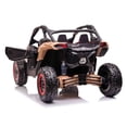 thumbnail image 4 of KidsVIP 2x24V Can-Am Maverick RS 2 Seater 4x4 Ride On UTV Buggy with Rubber Wheels, Music & Remote, 4 of 7