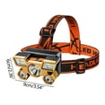 thumbnail image 3 of LSLJS Five Headlights Strong Light Super Bright Rechargeable Fishing Light Long Shot Super Bright-mounted LED Miner’s Lamp Flashlight, Sports, Gym, Workout,Camping, Fitness, Workout & More Activities, 3 of 9