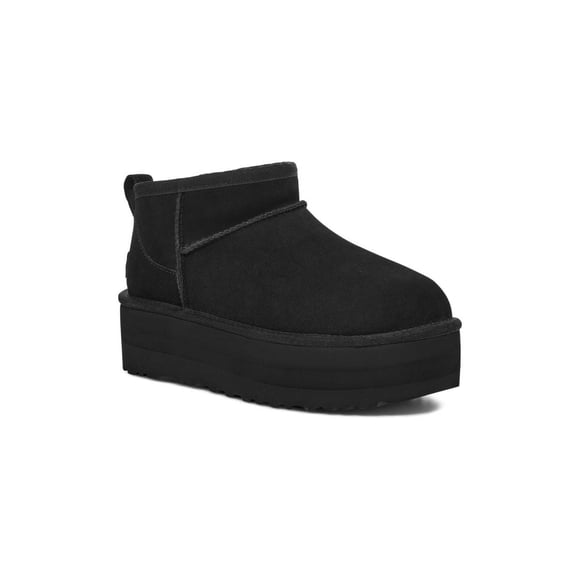 UGG Bottes à Plateforme Ultra Mini Classic pour Femmes Noires - 1135092-BLK