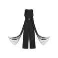 thumbnail image 1 of Moggemol Kids Girls Ruffled Chiffon Pageant Banquet Rompers Summer Sleeveless Wide Leg Pants Jumpsuit Playsuit Black 16, 1 of 4