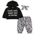 thumbnail image 1 of Baby Boys 2PCS Pants Sets Long Sleeve Round Neck Sweatshirt Tops Solid Color Pants Sets, 1 of 6
