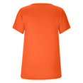 thumbnail image 4 of Timegard Hauts pour Femmes Été Col Rond Manches Courtes Blouse Unie Hauts Décontractés T-Shirts Basiques, 4 of 6