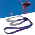 thumbnail image 4 of Lifting Sling 1T PES Wire Lifting Sling Lifting Webbing Rope Flat Hoist Webbing Heavy Duty Web Sling Industrial Lifting Strap Thickened Strap Accessory For Transportation, 4 of 8