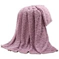 thumbnail image 2 of Fankiway 120*200Cm Super Soft Warm Solid Warm Micro Plush Fleece Blanket Throw Rug Sofa Bedding Blanket Throws for Sofa Soft Blankets and Throws Clearance, 2 of 4