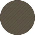 thumbnail image 1 of Ahgly Company Tapis Rond Lavable en Machine Intérieur Transitionnel Marron Chocolat, 5 Pieds Rond, 1 of 7