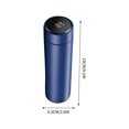 thumbnail image 3 of Clearance & Promo,Intelligent Insulated Cup with Temperature Display, 304 Stainless Steel Insulated Water Cup for Men, Digital Display Insulated Tea Cup, Temperature Control Mug, $BS$3, 3 of 9