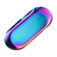 thumbnail image 1 of Chenmei Trinket Tray Oval Stainless Small Serving Trays Towel Storage Dish Plate Tea Trays Jewelry Plate Decorative Storage Tray Stainless Decorative Tray Jewelry Dish Co, 1 of 6