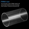 thumbnail image 4 of Unique Bargains Tuyau Acrylique Transparent Rigide Tube Rond 86mm ID 90mm OD 6 Pouces pour Lampes et Lanternes Système de Refroidissement par Eau, 4 of 6