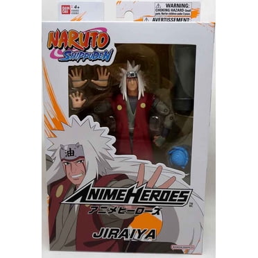 Naruto Shippuden 6 Inch Action Figure Anime Heroes - Jiraiya
