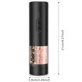 thumbnail image 3 of Electric Salt And Pepper Grinder Set,2-In-1 Dual Chamber Mill Shakers,Usb Rechargeable Automatic One-Handed Operation,Adjustable Coarseness,Battery Indicator,Led Light,Kitchen Gift,Black, 3 of 6