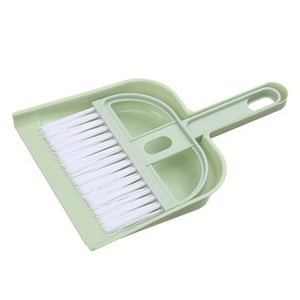 Mini Dust Pan with Broom Set, Small Broom Dustpan Set Desktop Cleaning Set for Office Home Table Desktop Counter