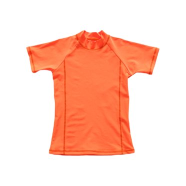 LNMQLPDBS Boys Swimsuit Short Sleeve Rashguard Solid Color High Neck Swimsuit Quick Dry Tops for Summer Toddler Boy Bathing Suit Beach Children's Swimsuit Spa Swimwear 