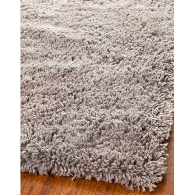 Safavieh Classic Shag Collection SG240G Handmade Grey Runner (2'3" x 12')