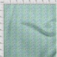 thumbnail image 4 of oneOone Cotton Poplin Orange Fabric Abstract Floral Craft Projects Decor Fabric Printed By The Yard 42 Inch Wide, 4 of 5