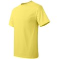 thumbnail image 3 of Hanes 5250 Tagless T-Shirt Size 6XL, Yellow, 3 of 6