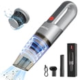 thumbnail image 1 of GOOLOO V7 Mate Car Vacuum Cleaner Cordless Portable Lightweight High Power Handheld Vacuum Cleaner for Car , with Washable HEPA Filter for Desk Home Pet,Gray, 1 of 8