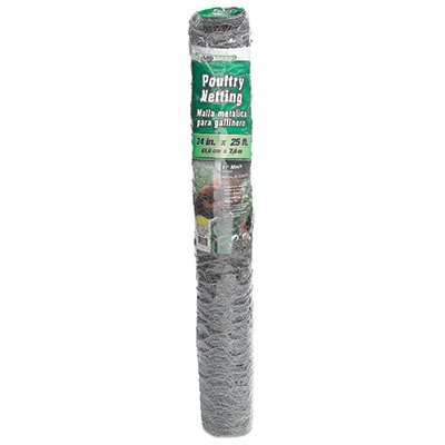 Filet de Volaille, Acier Galvanisé, 1 Po. Maille, 24 Po. x 25 Pi. - 308404B