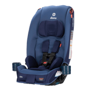 Diono Radian 3R All-in-One Car Seat, Slim Fit 3 Across Design, 10 Years One Car Seat, Blue Surge