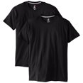 thumbnail image 2 of Hanes T-Shirt à Manches Courtes Col Rond X-Temp pour Hommes Lot de 2, L, Noir, 2 of 2