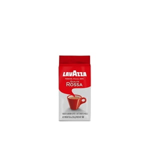 Lavazza - Qualita Rossa Espresso Brick - Rôtissement moyen, café au sol - 250g