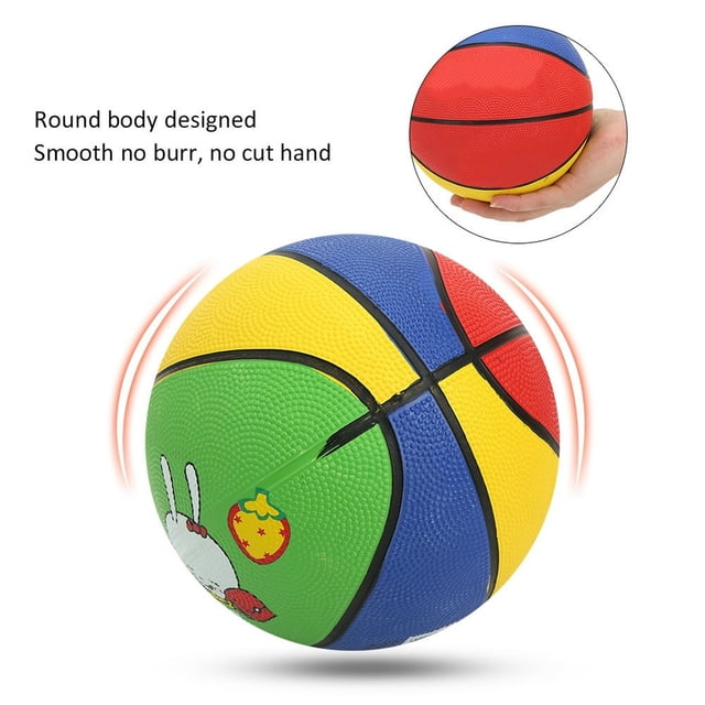 EASTIN Rubber Children Basketball Professional Children Basketball Soft And Gift For 1-5 Years Old