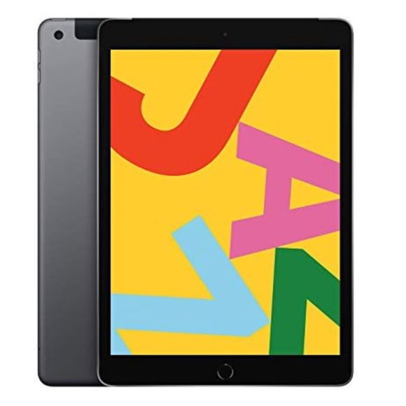 Apple, iPad 7th Generation, 10.2", WiFi + Cellular , GSM Unlocked , 32GB, Space Gray (Great Condition, Used) 90 Day Warranty
