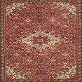 thumbnail image 1 of Ahgly Company Indoor Square Traditional Red Persian Area Rugs, 4' Square, 1 of 6