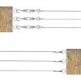 thumbnail image 4 of LOVEVER Crochets pour Câbles en Corde de Fil d'Acier Inoxydable, Trousse Suspendue, Rouleau pour Rambarde de Jardin 15 M/30 m, 4 of 9