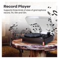 thumbnail image 2 of Retro Vinyl Record Player W/ Dustproof Cover Classic Nostalgic Style Record Player 33/45/78RPM Turntables Gramophone Phonograph, 2 of 9