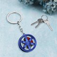 thumbnail image 1 of Porte-clés de Modèle de Pièces de Voiture, Porte-Clés de Roue Miniature pour Passionnés de Voitures/ Déco Maison, 1 of 9