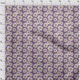 thumbnail image 4 of oneOone Velvet Purple Fabric Floral Sewing Craft Projects Fabric Prints By Yard 58 Inch Wide, 4 of 5