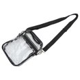 thumbnail image 2 of Transparent Messenger Bag Purse, Convenient Visible Inside PVC Clear Messenger Bag  For Men Women For Work Business S, 2 of 8