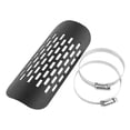 thumbnail image 2 of Exhaust Heat Cover, Universal Motorcycle Exhaust Muffler Pipe Heat Cover Motorcycle Muffler Heat Wrap For Exhaust Pipes with 2 Adjustable Mounting Clamps For Motorcycle Exhaust, 2 of 3