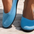 thumbnail image 3 of Dakaela Ballerines Chaussures Plates Femmes Habillées Bout Rond à Enfiler Ballerine Marche Mocassins à Petit Talon Compensé, 3 of 8