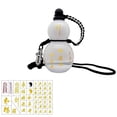thumbnail image 3 of Gourd Style Reusable Water Bottle 28oz Flask with Leakproof Screw Top and Accessories, 3 of 3